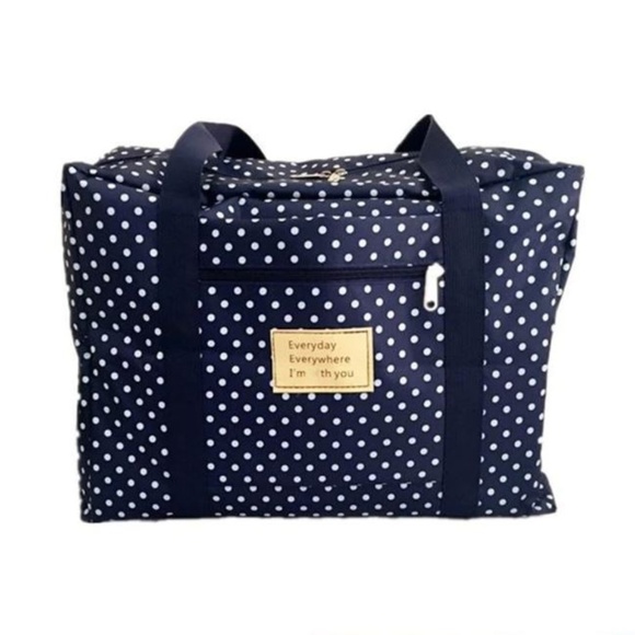 Handbags - NEW Dotted Travel Luggage Bag